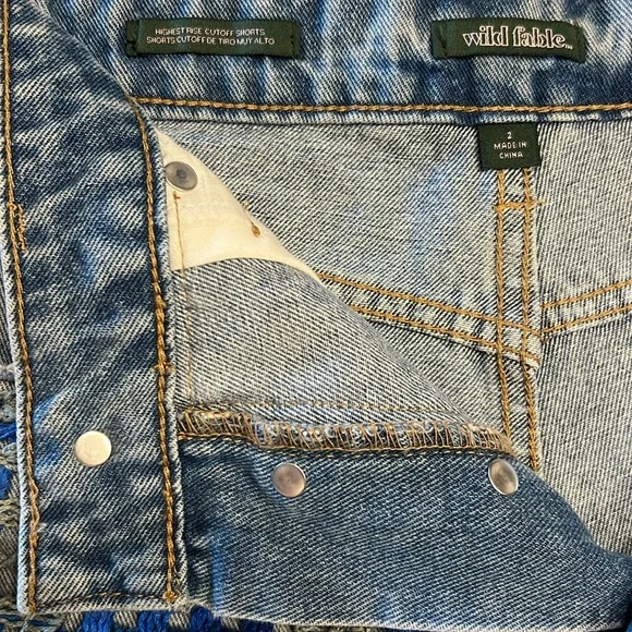 WILD FABLE Highest Rise Cutoff Shorts - Picture 9 of 15